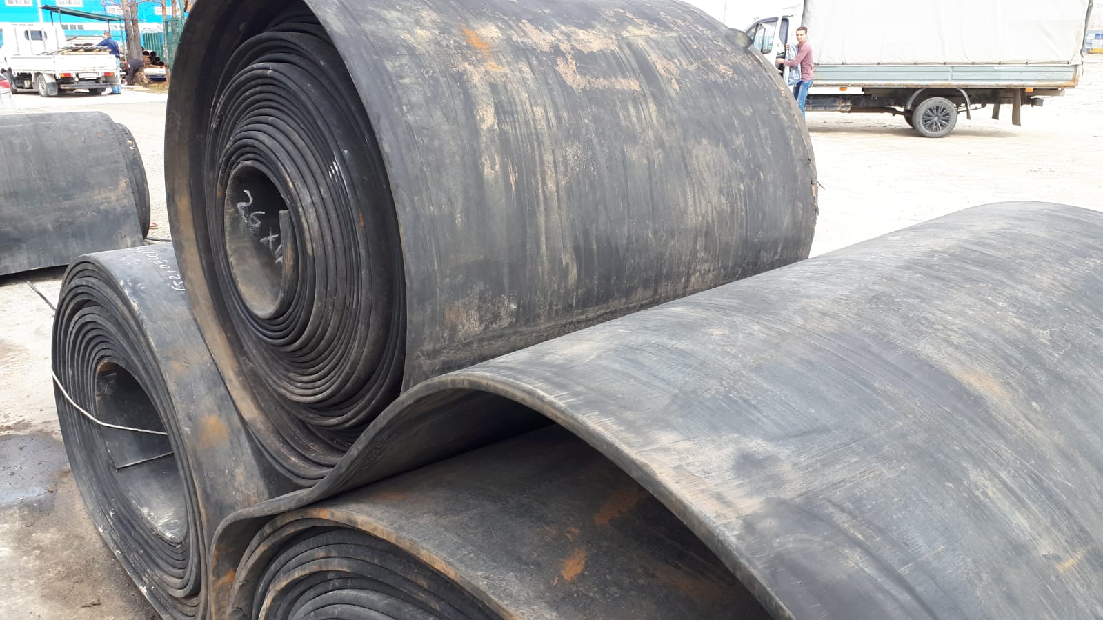Лента б/у для садовых дорожек толщина 16-18 мм